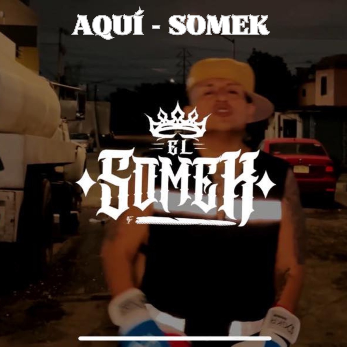 Aquí - Single by Somek album cover