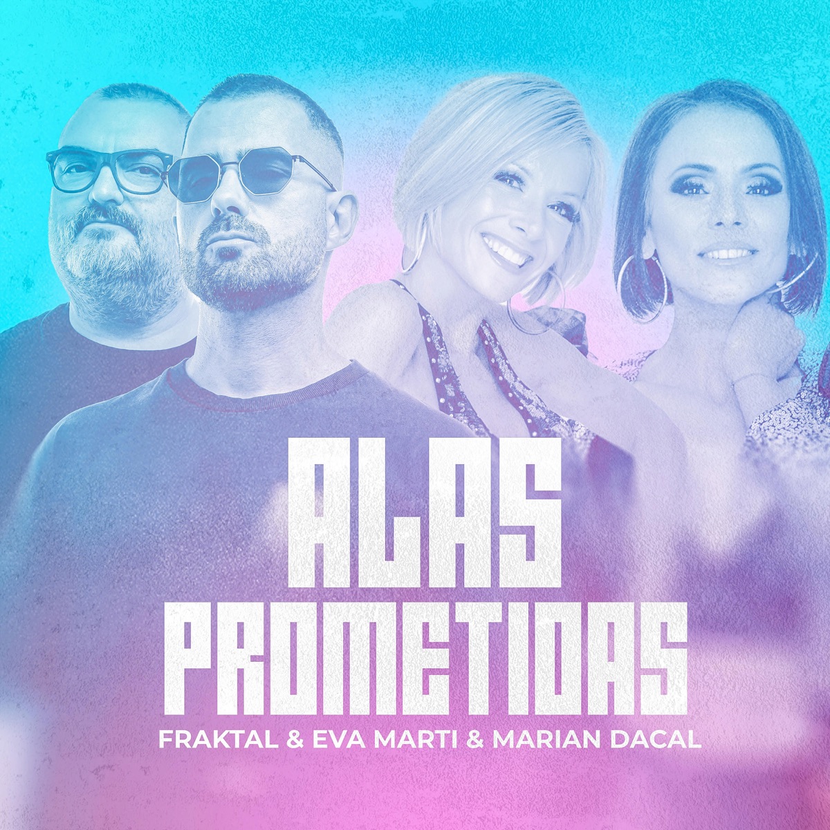 Alas Prometidas - Single by Fraktal, Eva Marti & Marian Dacal album cover