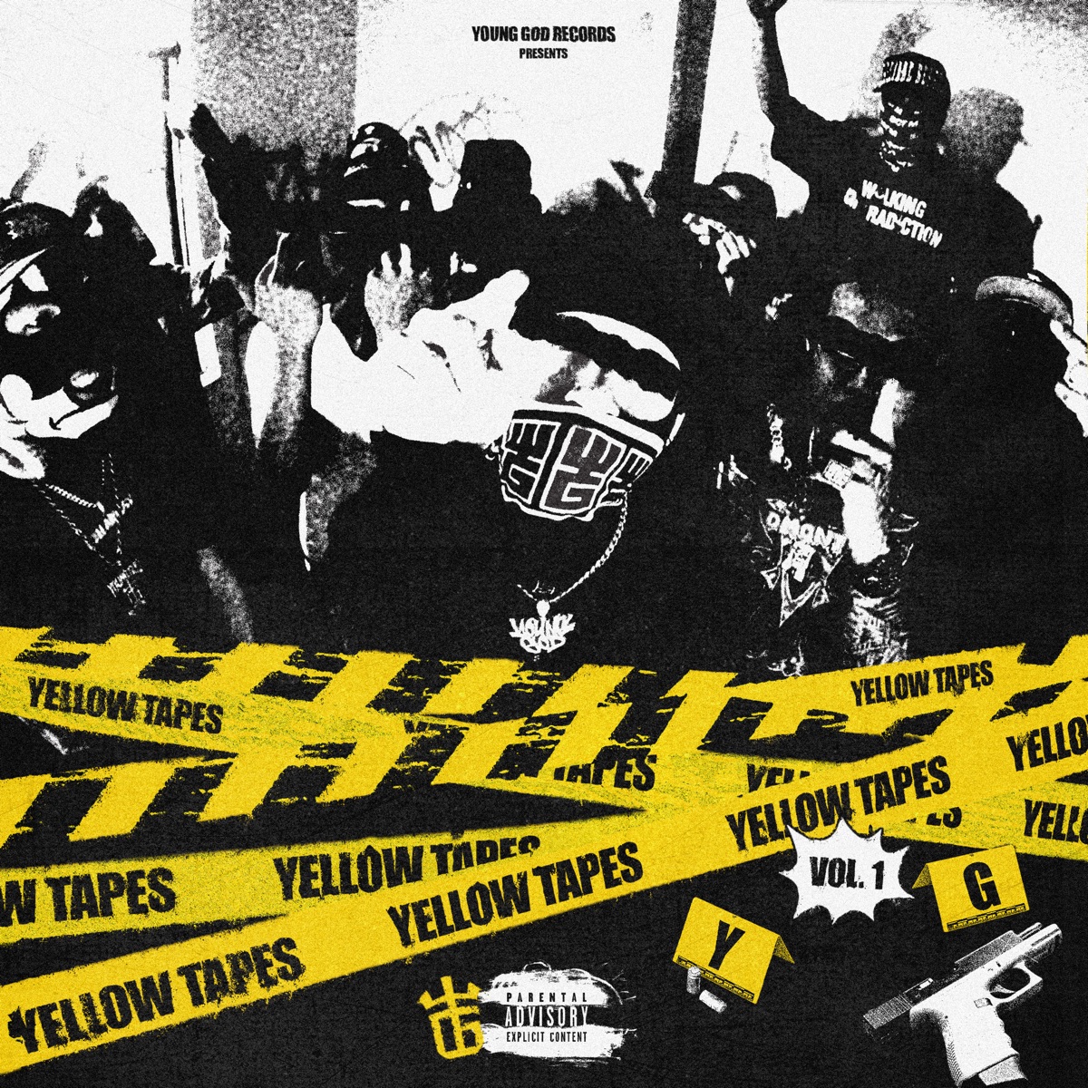 Yellowtapes Vol. 1 by HELLMERRY, Scoop Dogg, Buddahbeads & Yxxng Gxd album cover