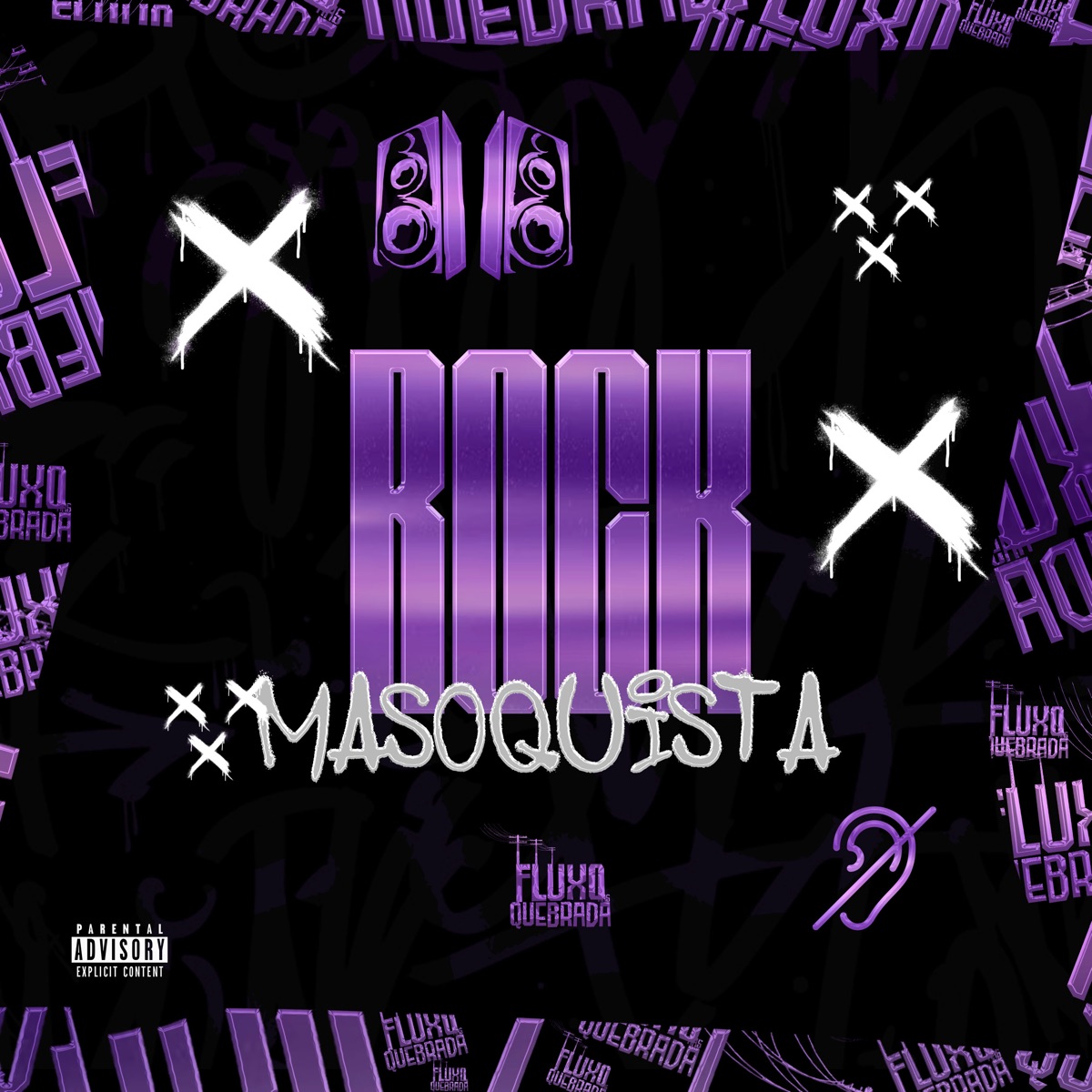 Rock Masoquista - Single by RAPHAANJOS, Mc Gw, MC Priscila de Oz & Fluxo Nas Quebradas album cover