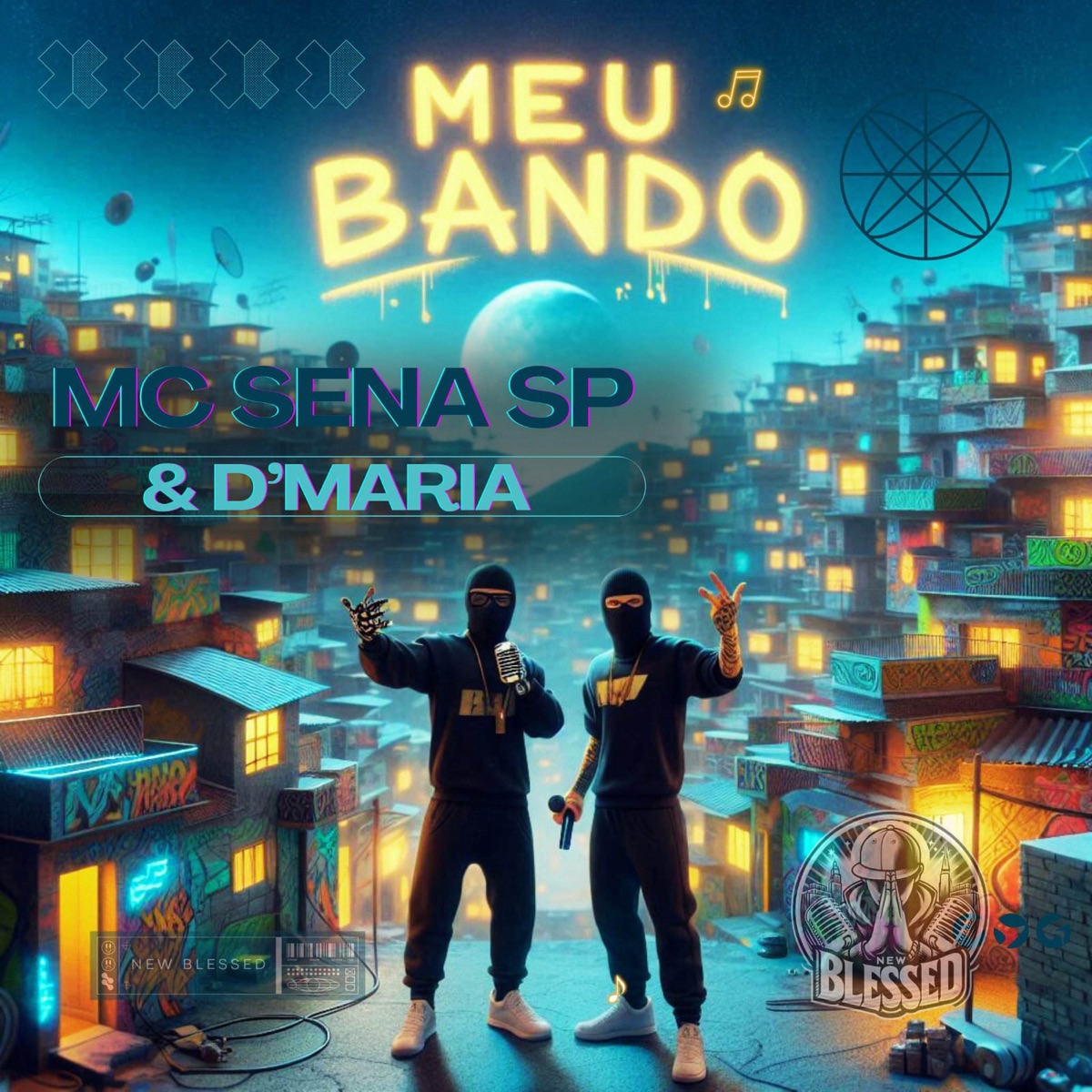 Meu Bando - Single by MC SENA SP & D'Maria album cover