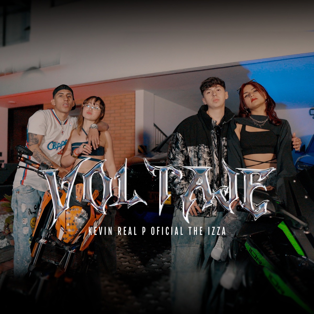 VOLTAJE - Single by Kevin Real P Oficial & The Izza album cover
