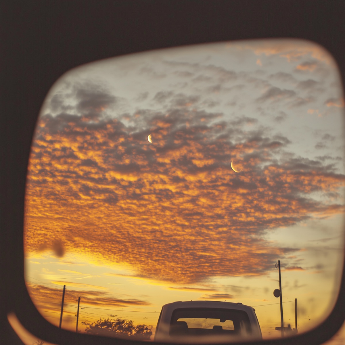 orange skies in my rear view - Single by Koalres album cover