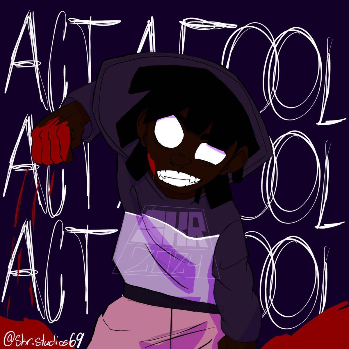 ACT A FOOL - Single by 42FXNG album cover
