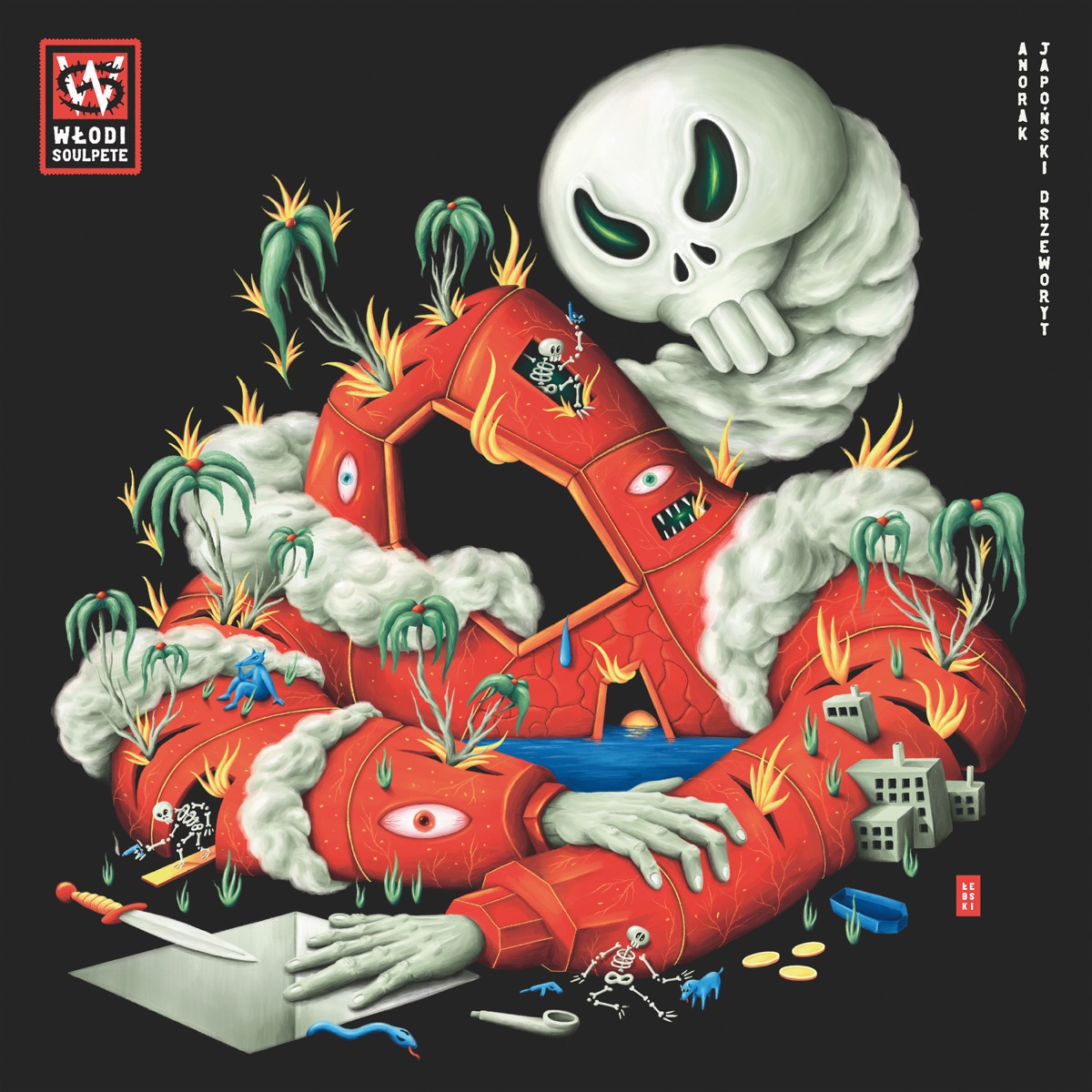 ANORAK / JAPOŃSKI DRZEWORYT - Single by Włodi & Soulpete album cover