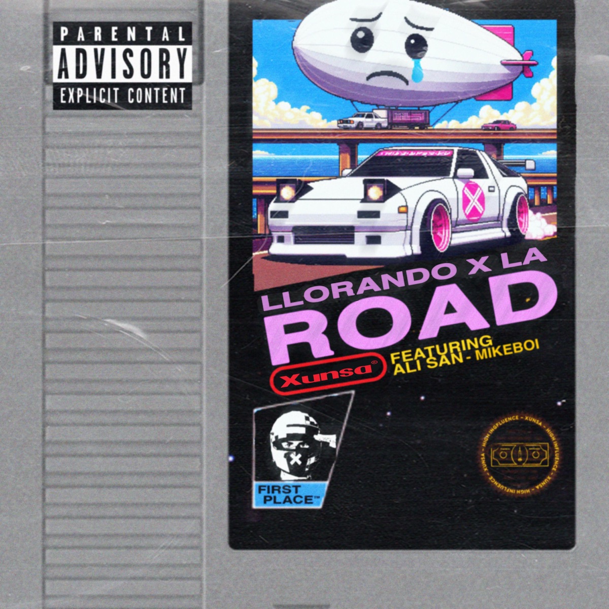 LLORANDO X LA ROAD (feat. Ali San & Mikebøi) - Single by Xunsa album cover