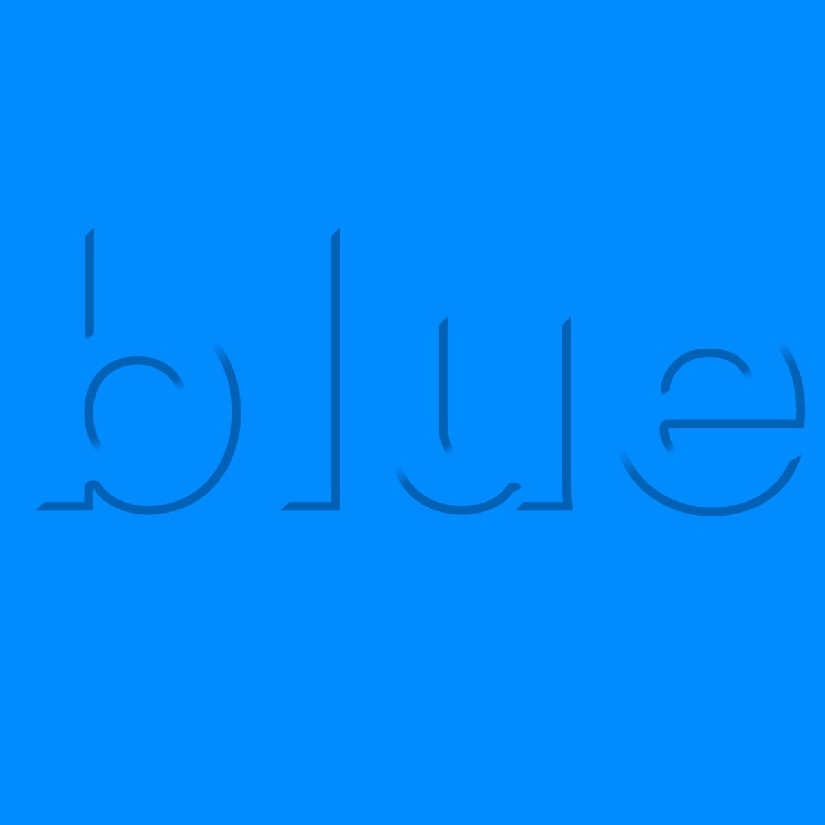 blue (feat. Dr. Duck) - Single by litter bin album cover