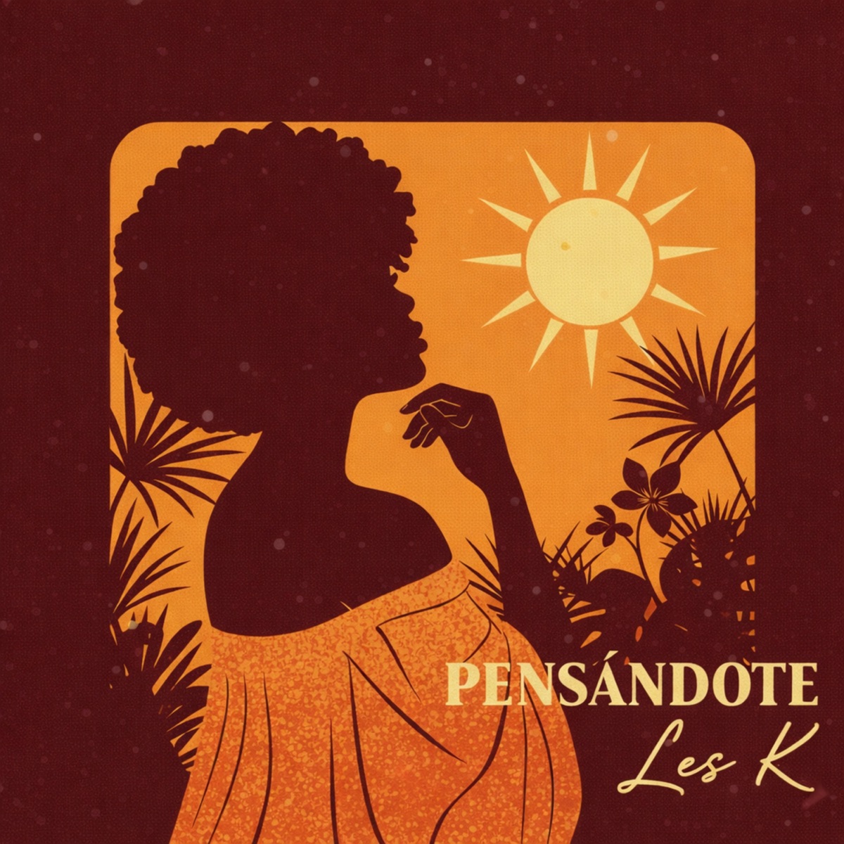 Pensándote - Single by Les K & El Esca album cover
