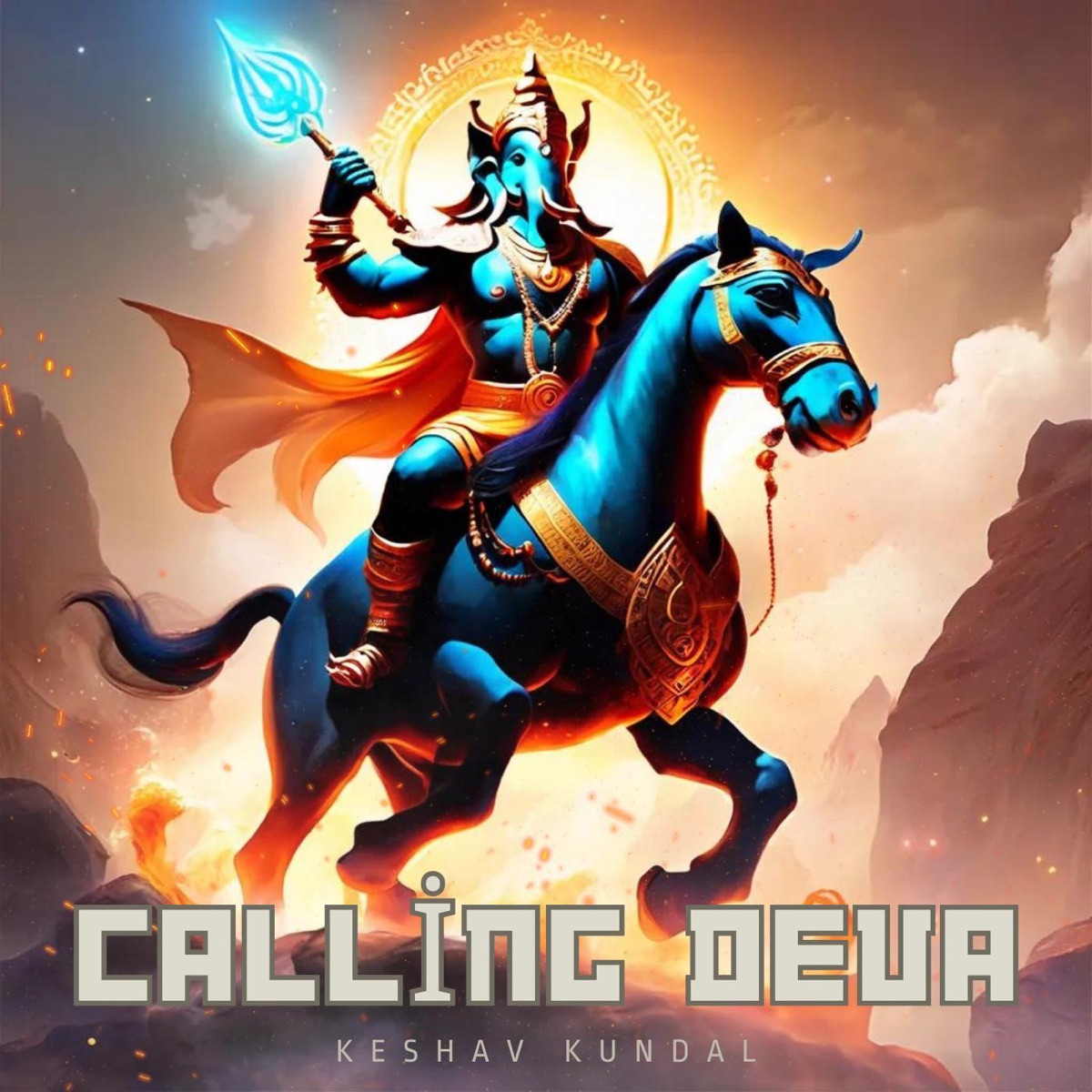 Calling Deva - Single by Keshav Kundal album cover