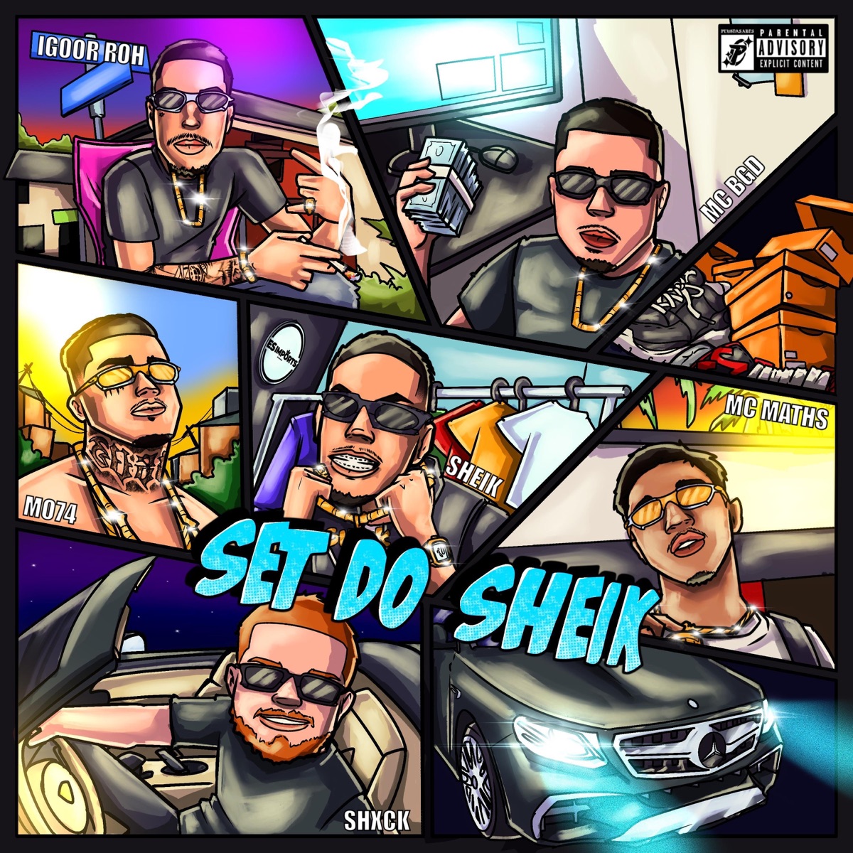 Set Do Sheik - Es Imports - Single by Igoor Roh, MC Bgd, MO74 & MC MATHS album cover