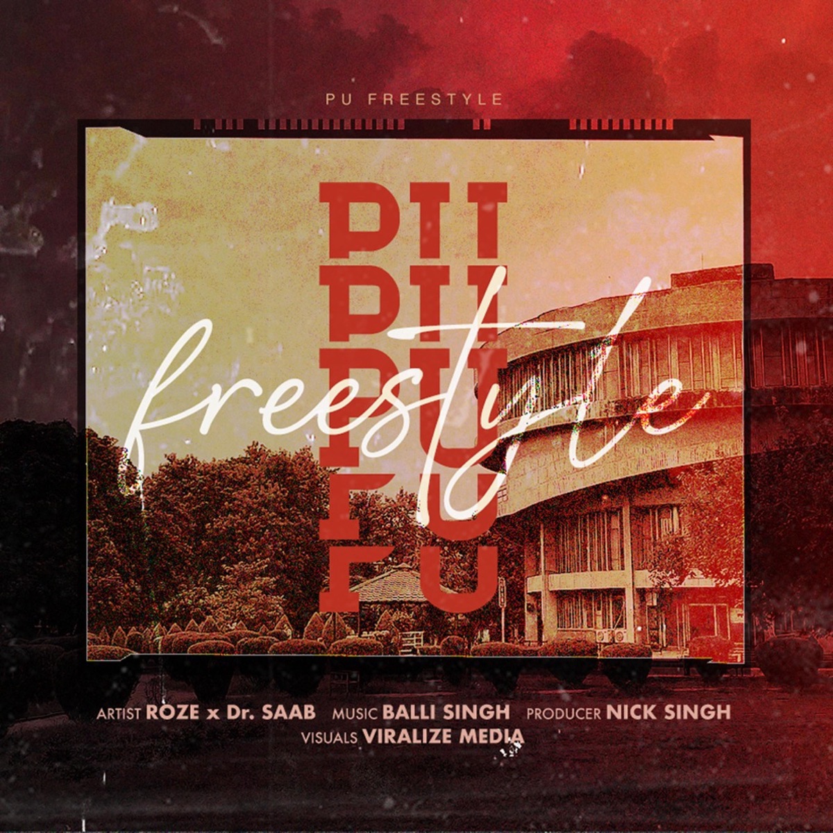 PU FREESTYLE (feat. Dr. Saab) - Single by Roze album cover