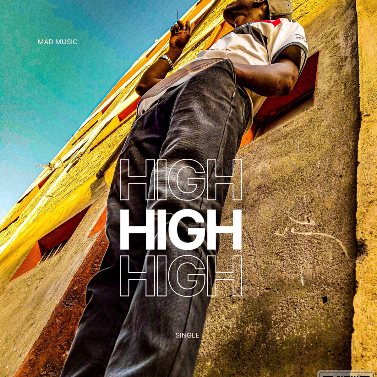 HIGH EYE (feat. Tony sazah, lefte keywiz & Kode) - Single by Mad Music album cover