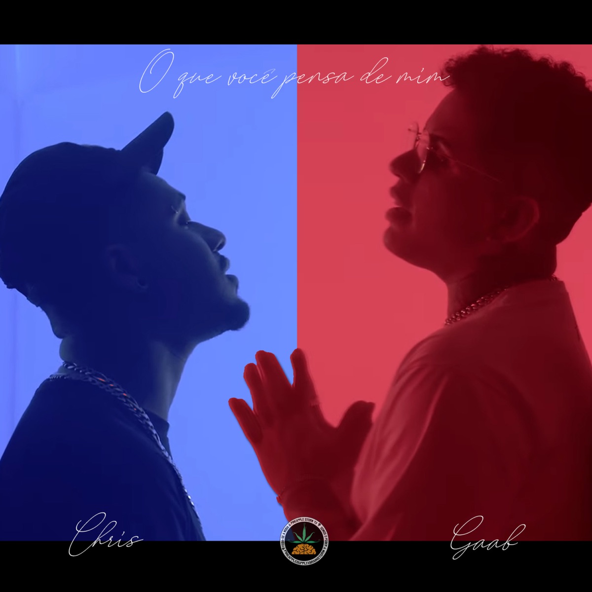 O que você pensa de mim - Single by GAAB, Chris MC & Salve Malak album cover