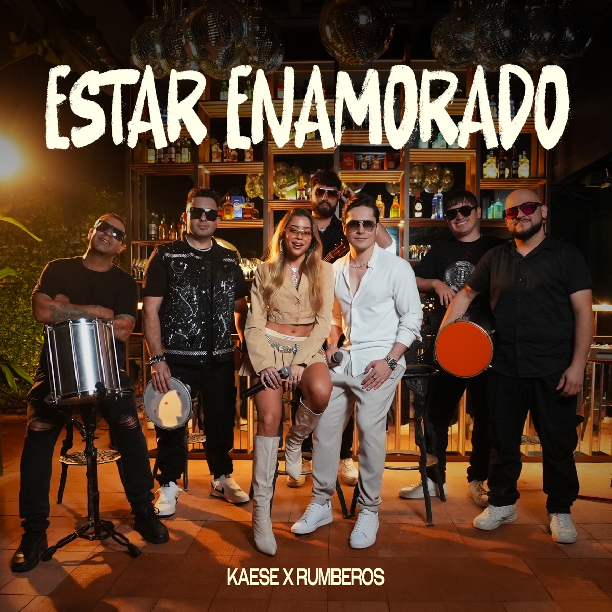 Estar Enamorado (Remix) - Single by Kaese & Rumberos album cover
