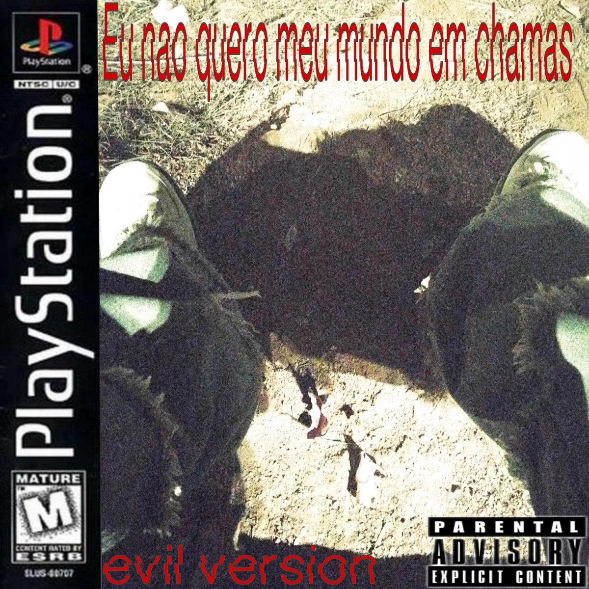 Eu não quero meu mundo em chamas (Evil version) by Alost. album cover