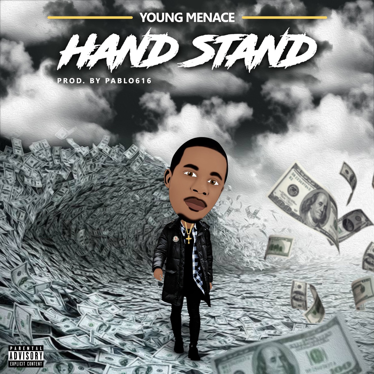 Handstand - Single by Young Menace album cover