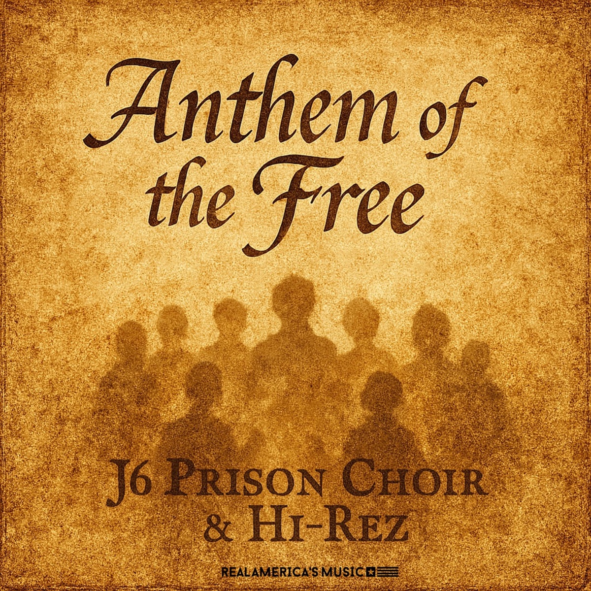 Anthem of the Free - Single by J6 Prison Choir, Hi-Rez & Real America's Music album cover