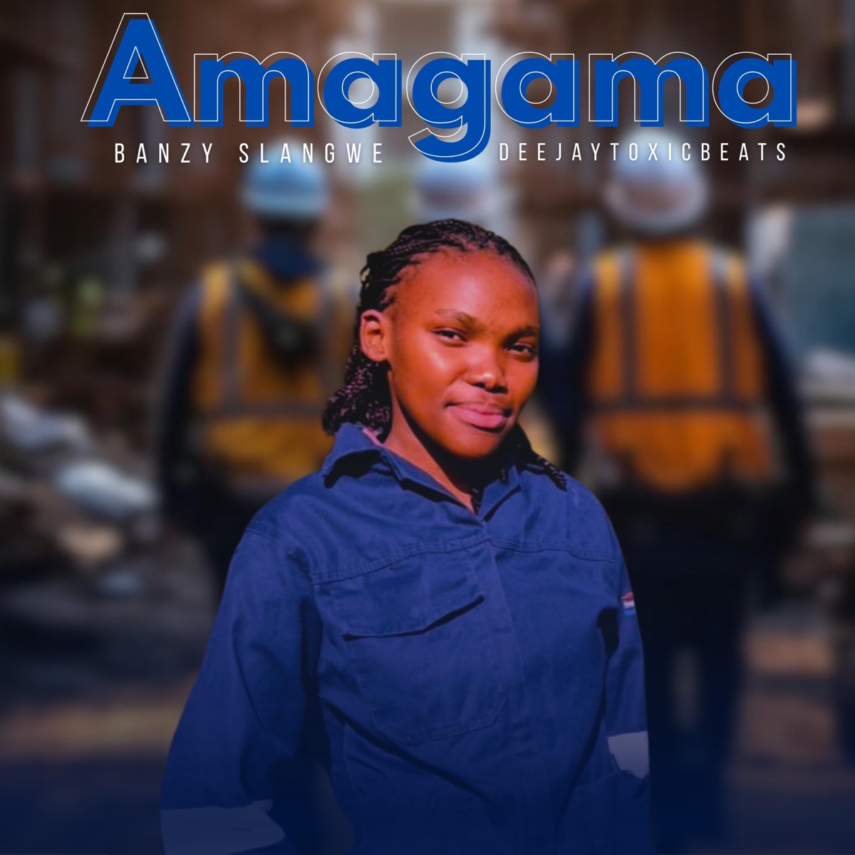 Amagama (feat. Deejaytoxicbeats) - Single by Banzy Slangwe album cover
