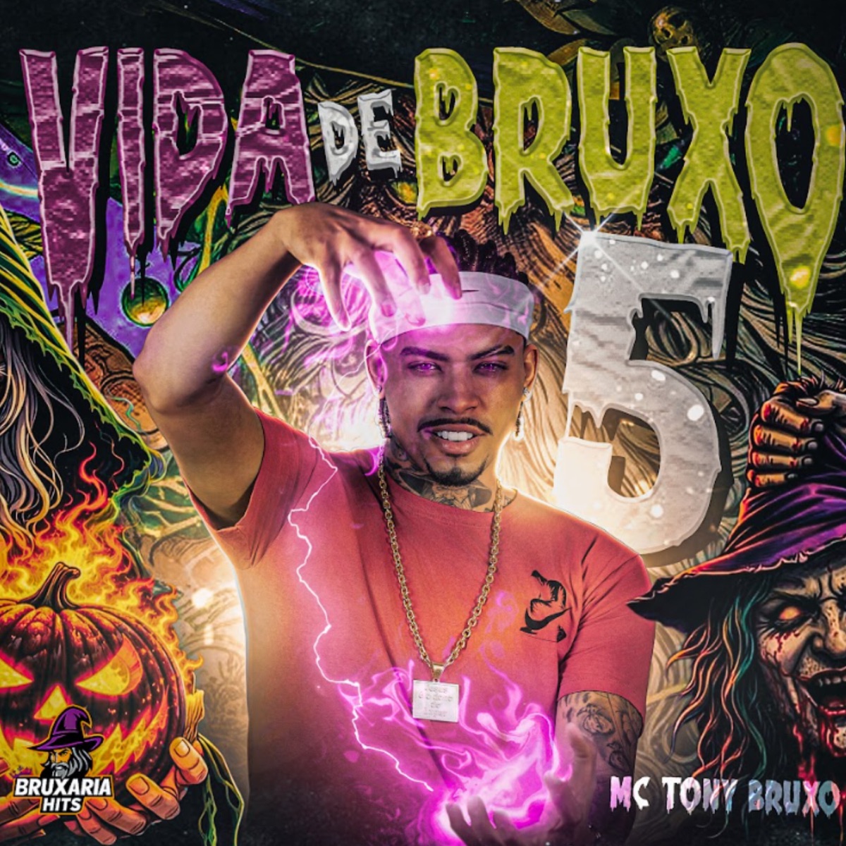 Vida de Bruxo 5 - Single by Mc Tony Bruxo album cover