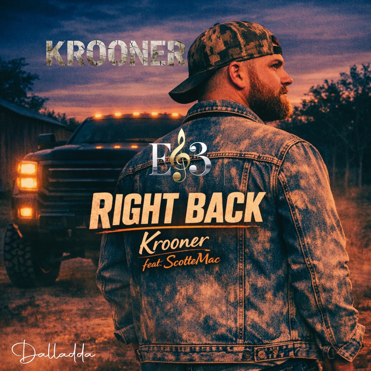 Right Back (feat. Krooner & ScotteMac) - Single by DalladdaCorp album cover