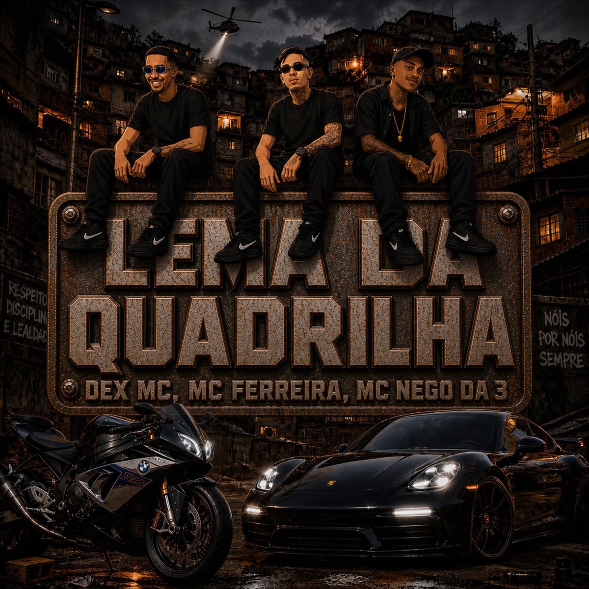 Lema da Quadrilha (feat. DJ TIO F) - Single by Dex Mc, MC Ferreira & Mc Nego Da 3 album cover