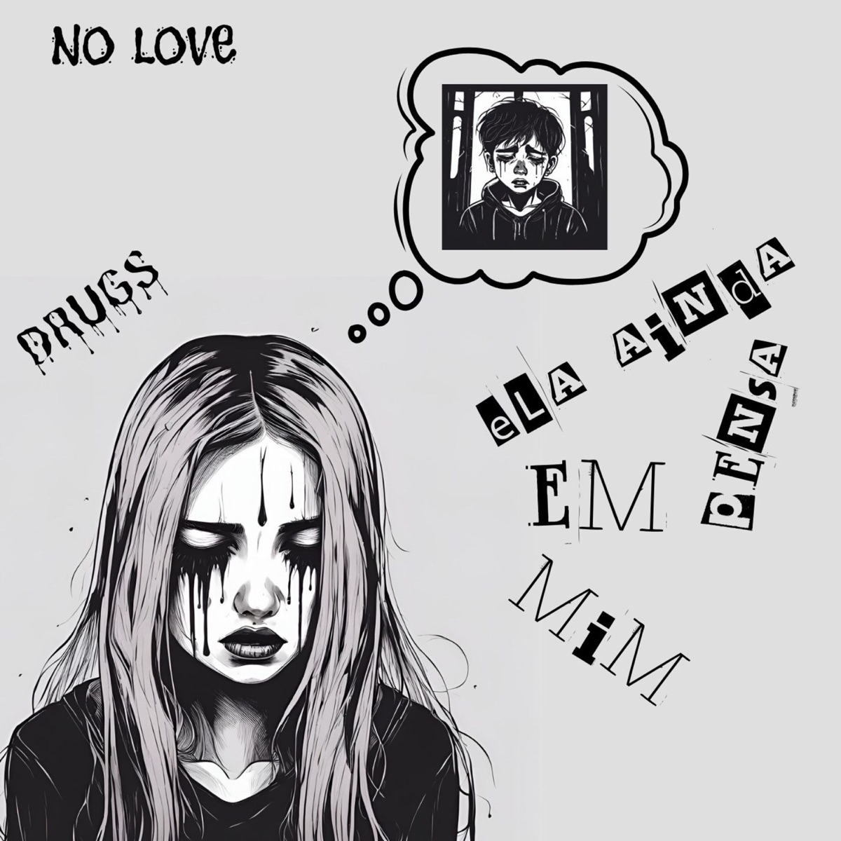 Ela ainda pensa em mim - Single by Heikzin album cover
