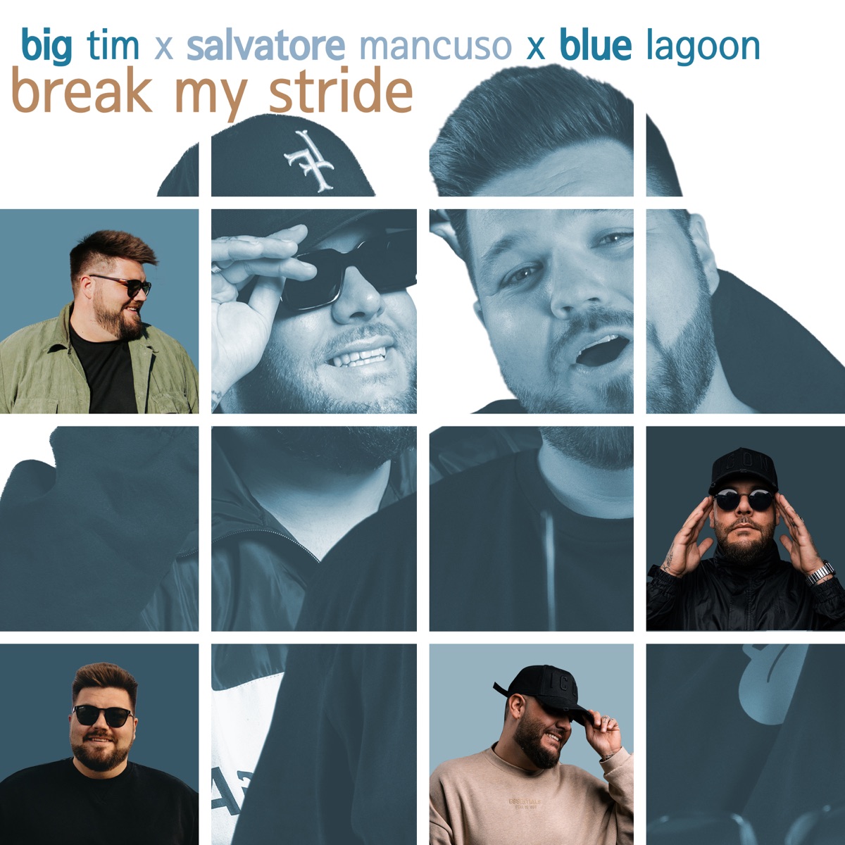 Break My Stride - Single by BIG TIM, Salvatore Mancuso & Blue Lagoon album cover