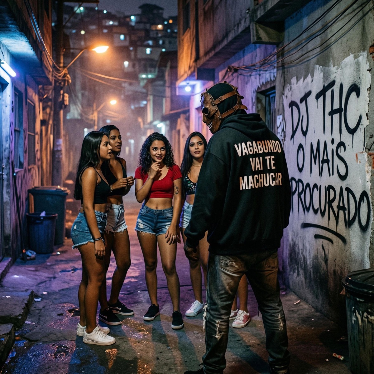 VAGABUNDO VAI TE MACHUCAR - Single by DJ THC album cover