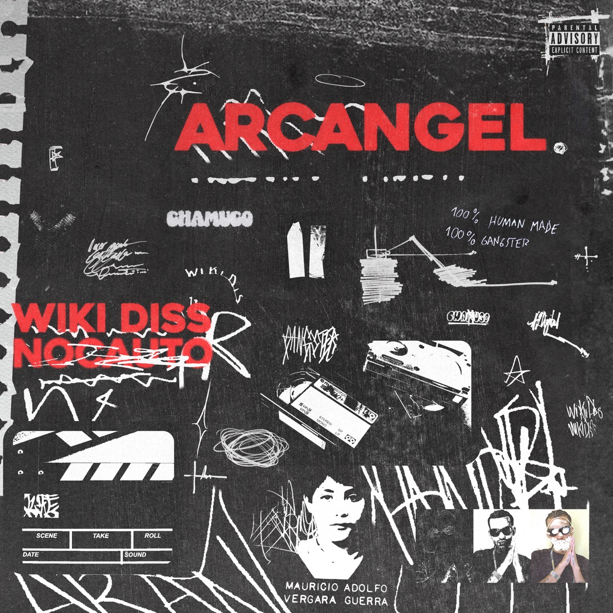 Arcangel - Single by Nocauto, Wiki Diss & Chamuco album cover