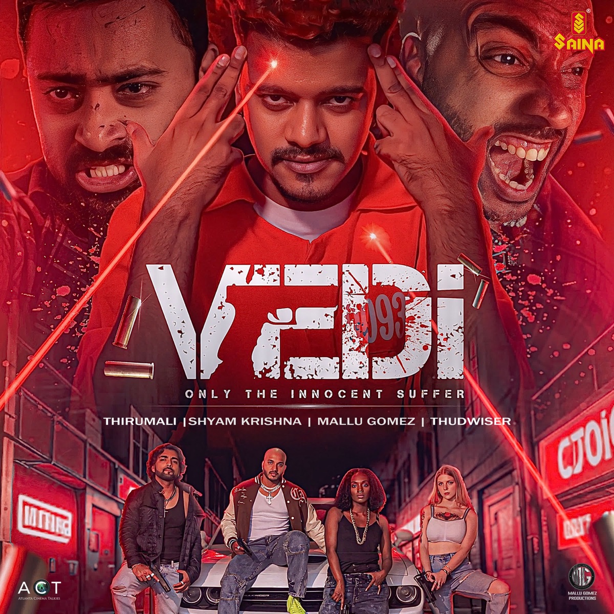 Vedi - Single by ThirumaLi, Shyam Krishna, Mallu Gomez & Thudwiser album cover