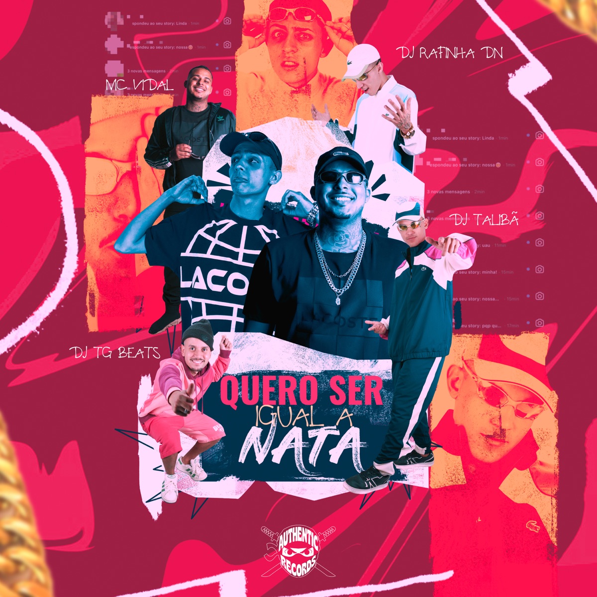 Quero Ser Igual a Nata (feat. DJ TALIBÃ) - Single by Dj TG Beats, DJ Rafinha DN & Mc Vidal album cover