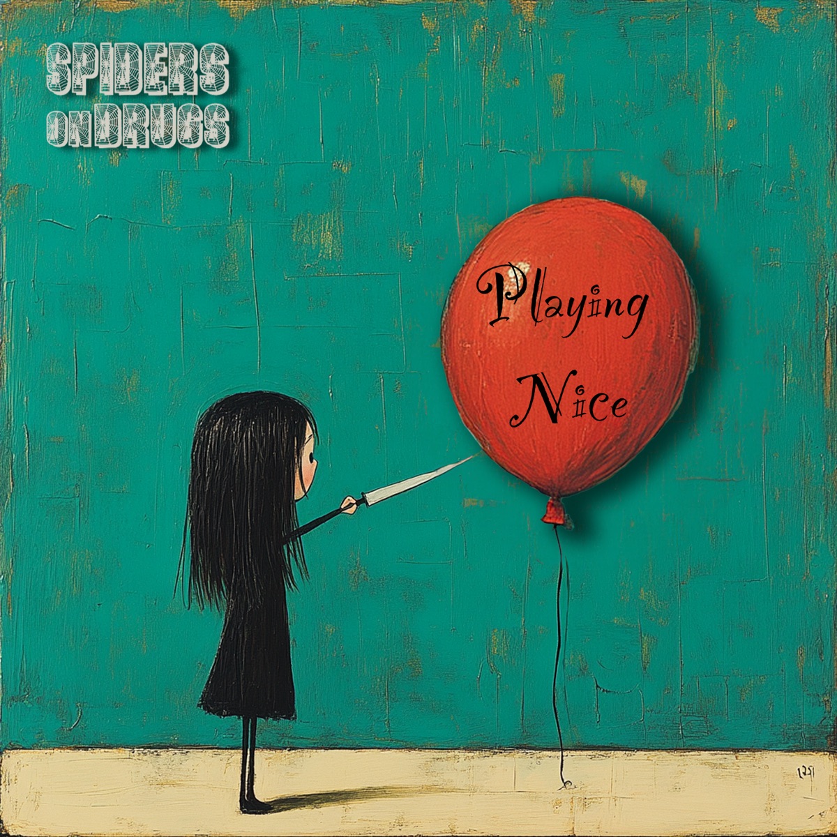 Playing Nice (feat. Patrik Tammelin, Bente Thorsén & Jan Kardell) - Single by Spiders On Drugs album cover