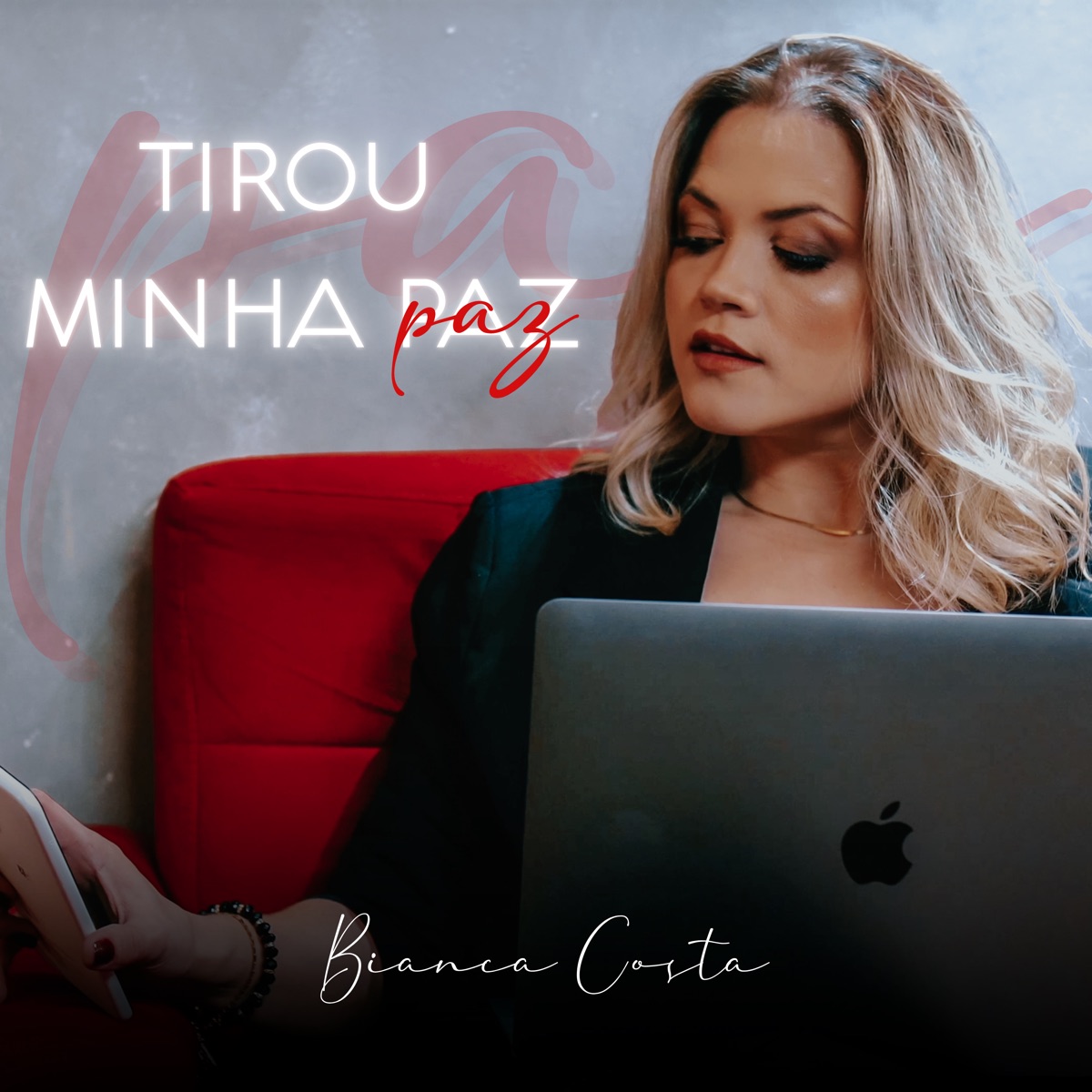 Tirou Minha Paz - Single by Bianca Costa album cover