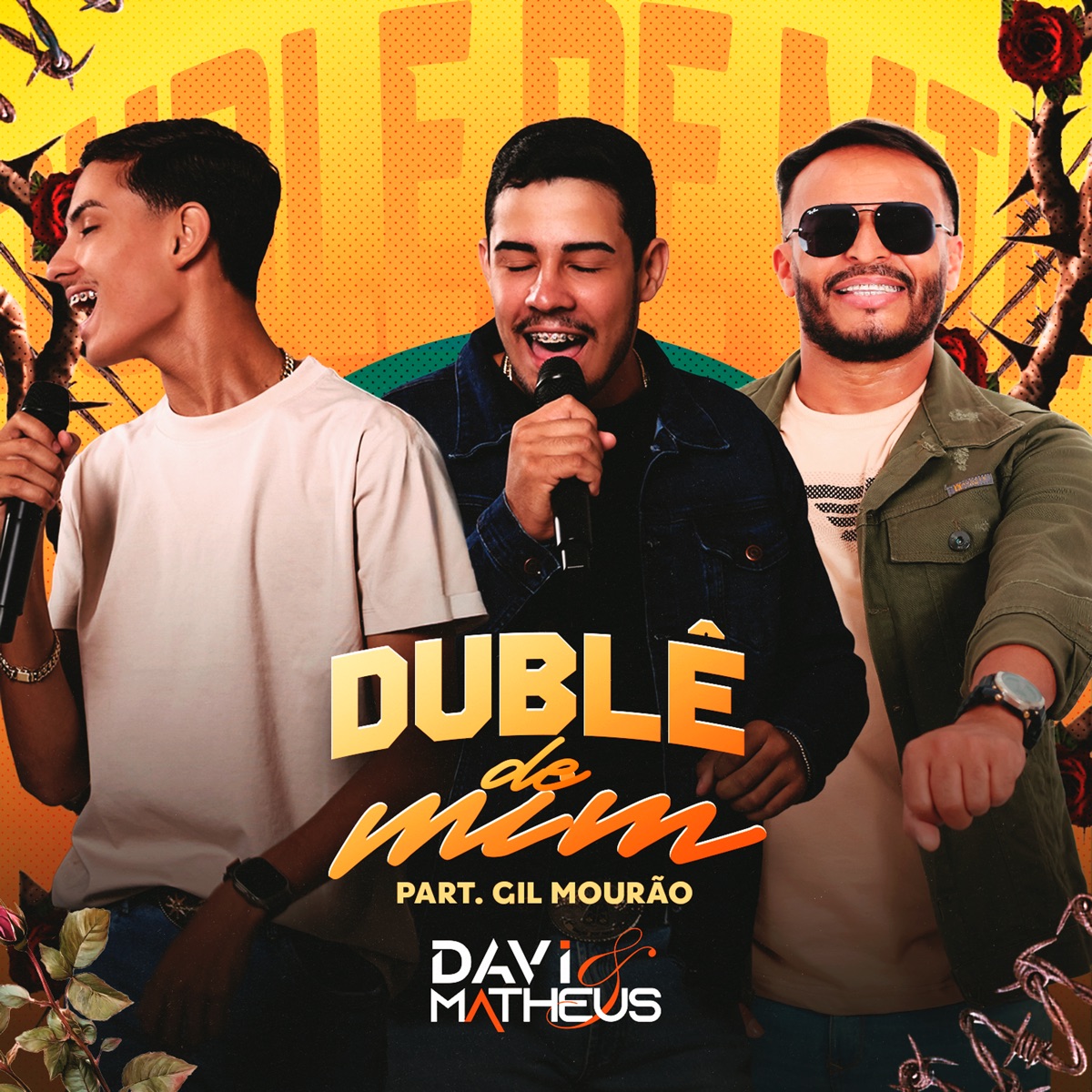 Dublê de Mim (feat. Gil Mourão) - Single by Davi e Matheus album cover