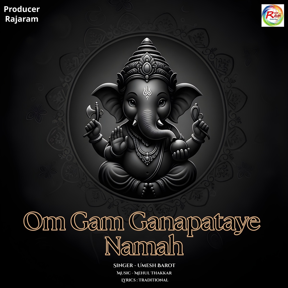 Om Gam Ganapataye Namah - Single by Umesh Barot album cover
