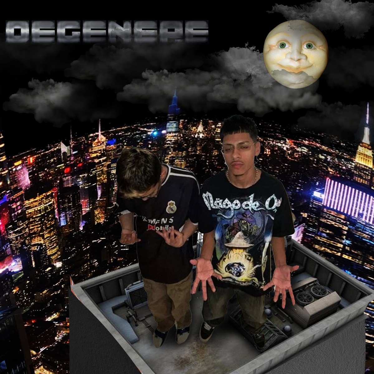 D E G E N E R E - Single by Onemillionkisses & Doony Graff album cover