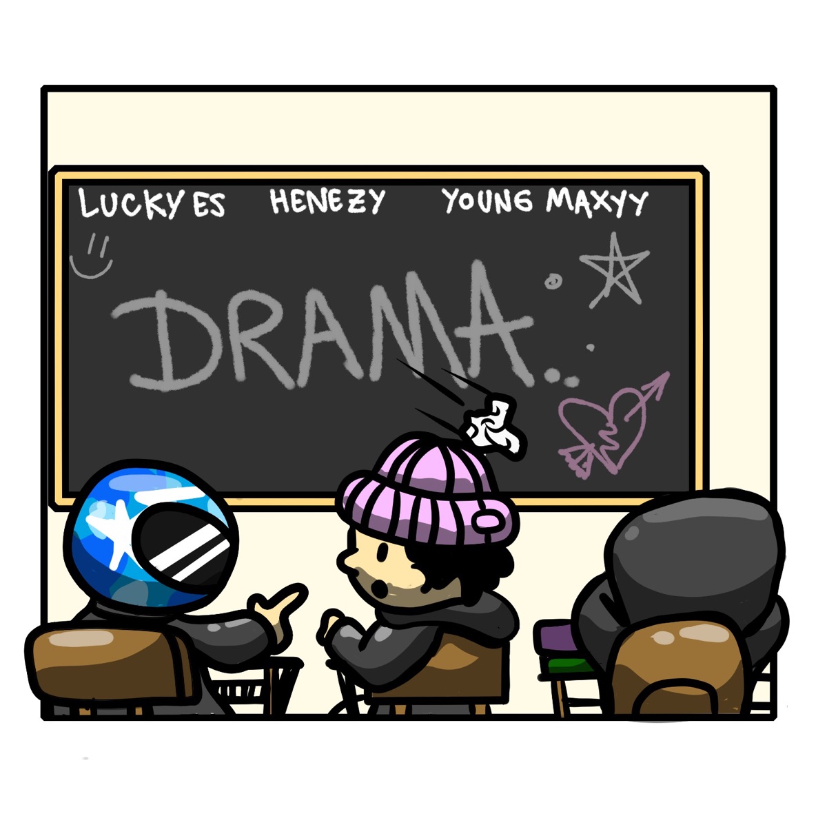 DRAMA. - Single by Lucky ES, Henezy & Young Maxyy album cover