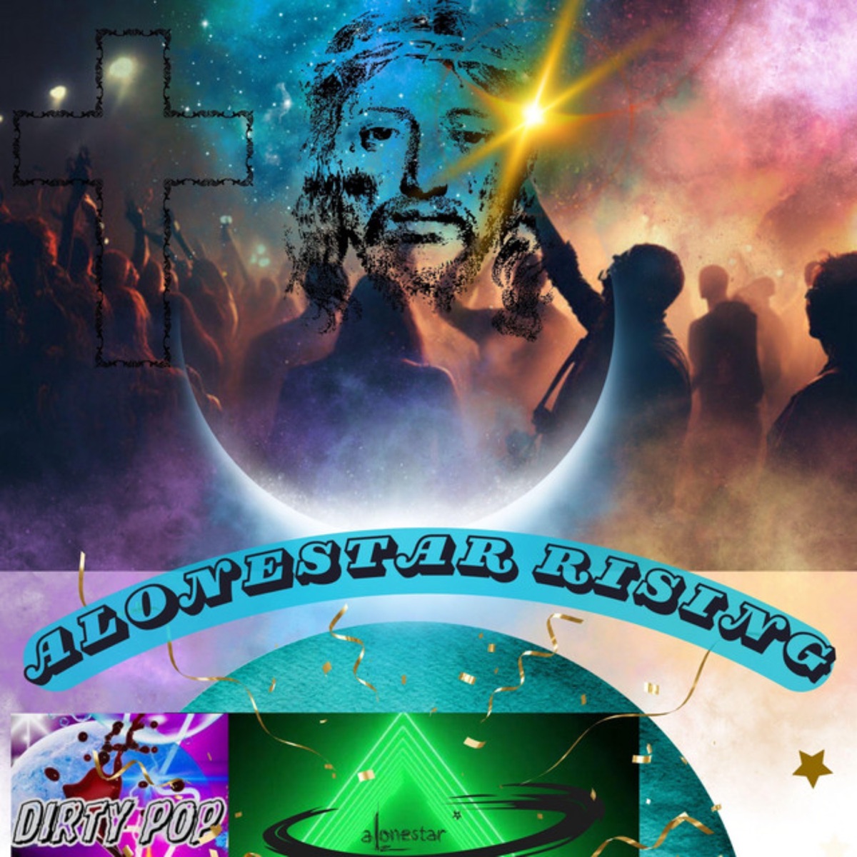 Alonestar Rising (feat. DaBaby) - Single by Dirty Pop album cover artwork