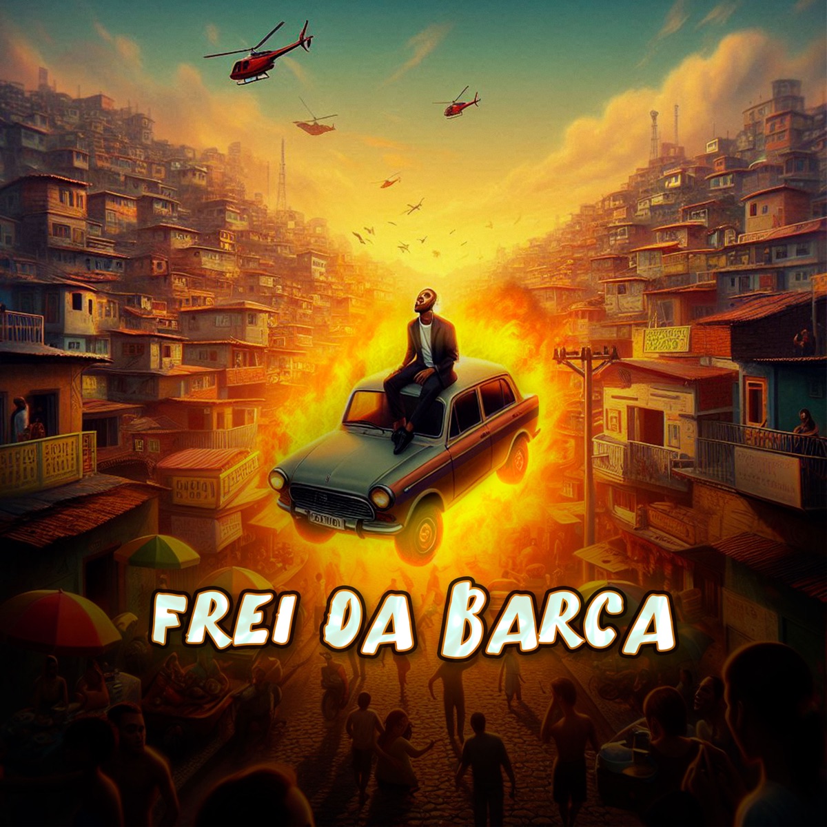 Frei da Barca - Single by Dommy dih, DouglãoNaVoz & Ghetto High album cover