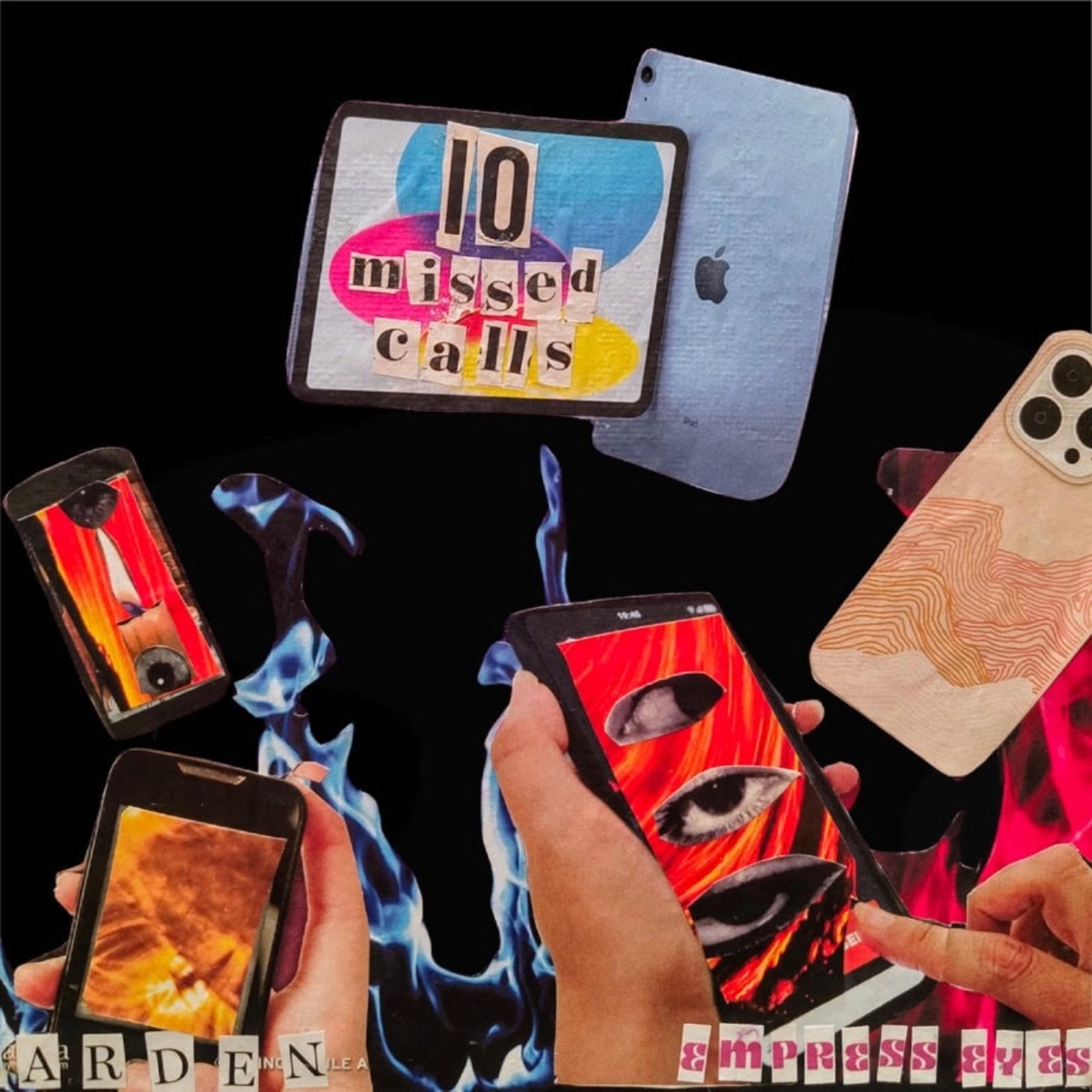 10 Missed Calls - Single by ARDEN & Empress Eyes album cover