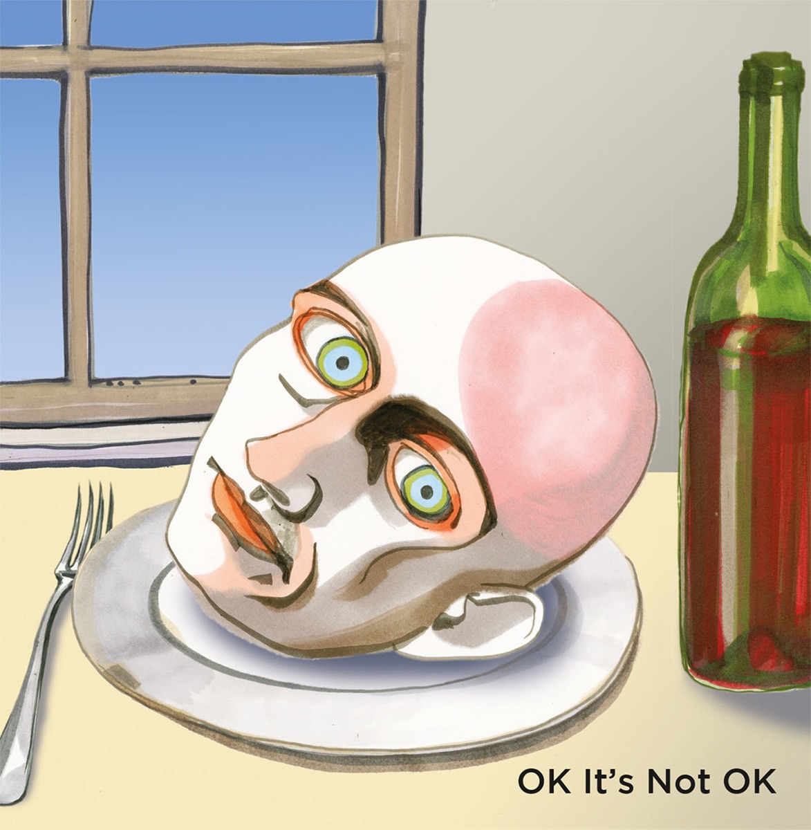 Ok It's Not Ok by Corey Dargel album cover