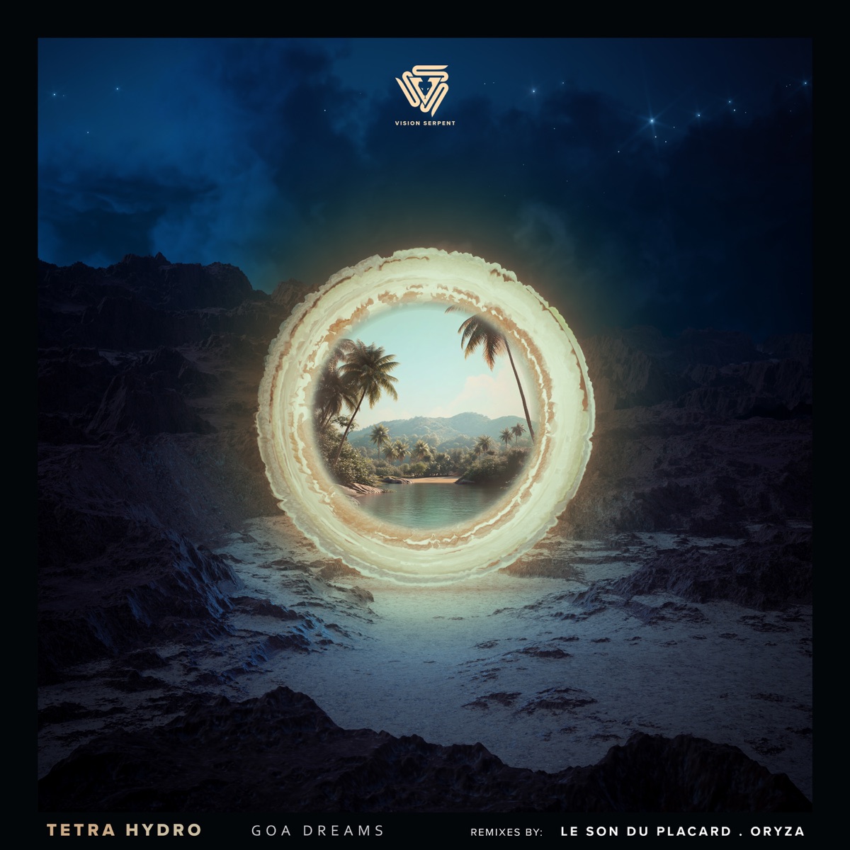 Goa Dreams - EP by Tetra Hydro, Le Son Du Placard & Oryza album cover