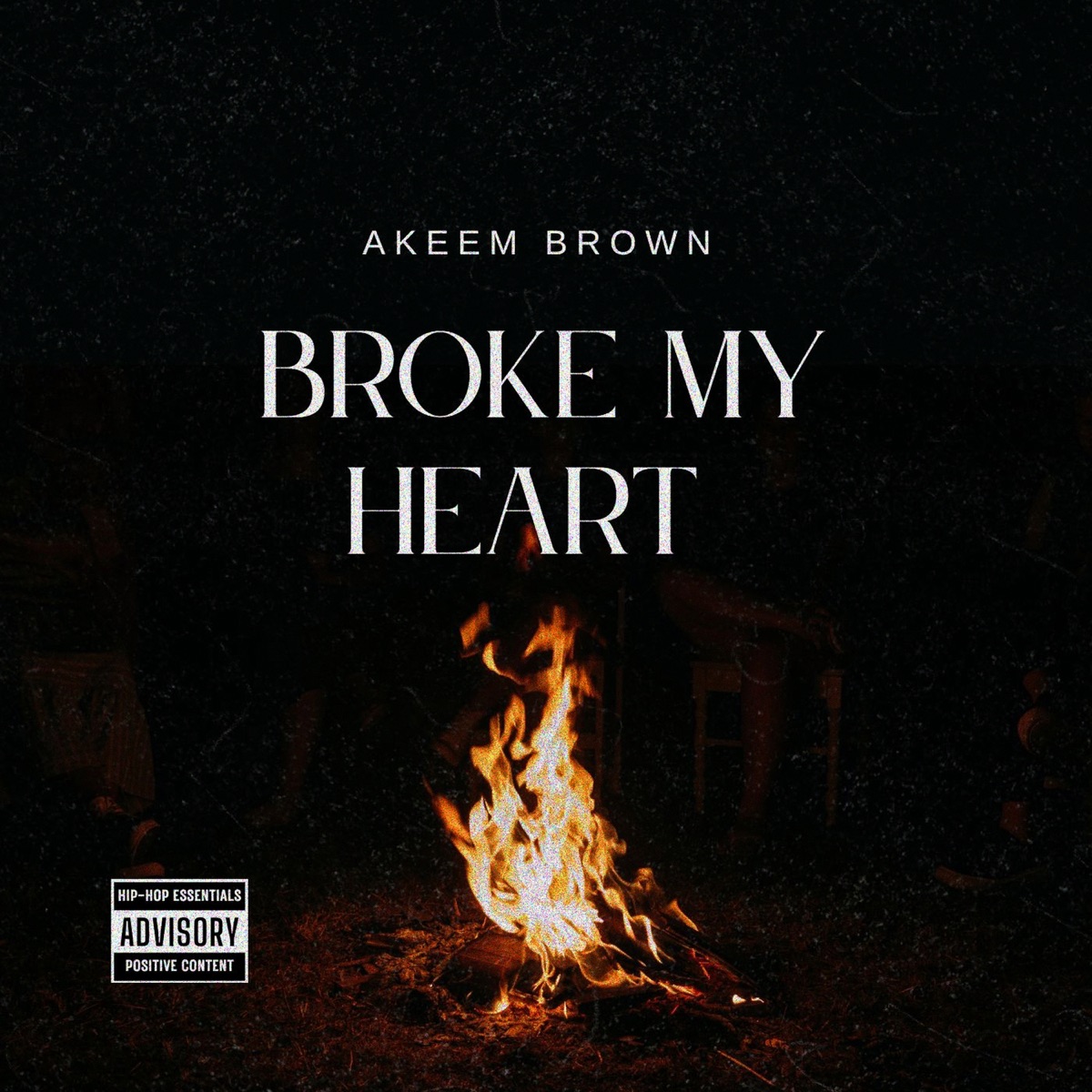 Broke My Heart - Single by Akeem Brown album cover