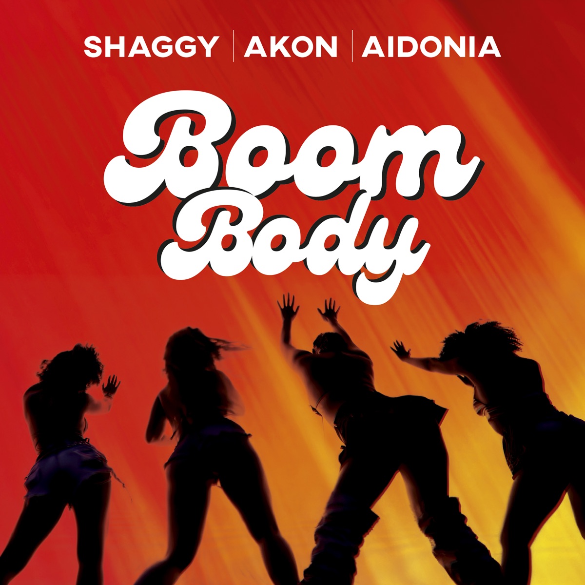 Boom Body - Single by Shaggy, Akon & Aidonia album cover