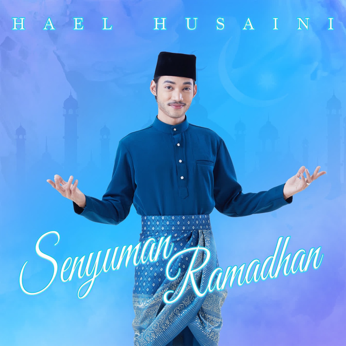 Senyuman Ramadhan - Single by Hael Husaini album cover