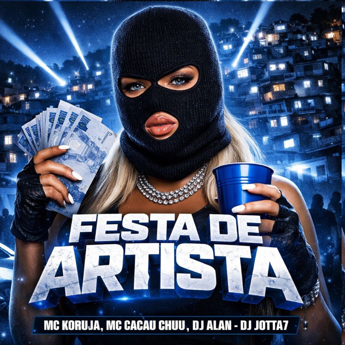Festa de Artista - Single by DJ Alan, Mc Koruja, DJ Jotta7 & Cacau Chuu album cover