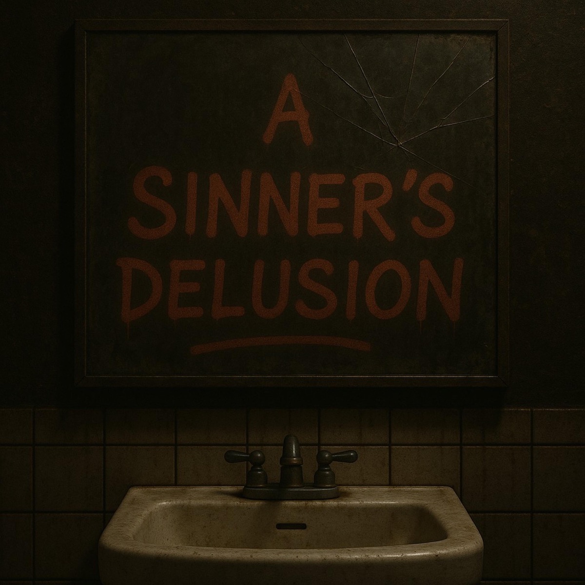 A SINNER'S DELUSION - Single by Angel album cover