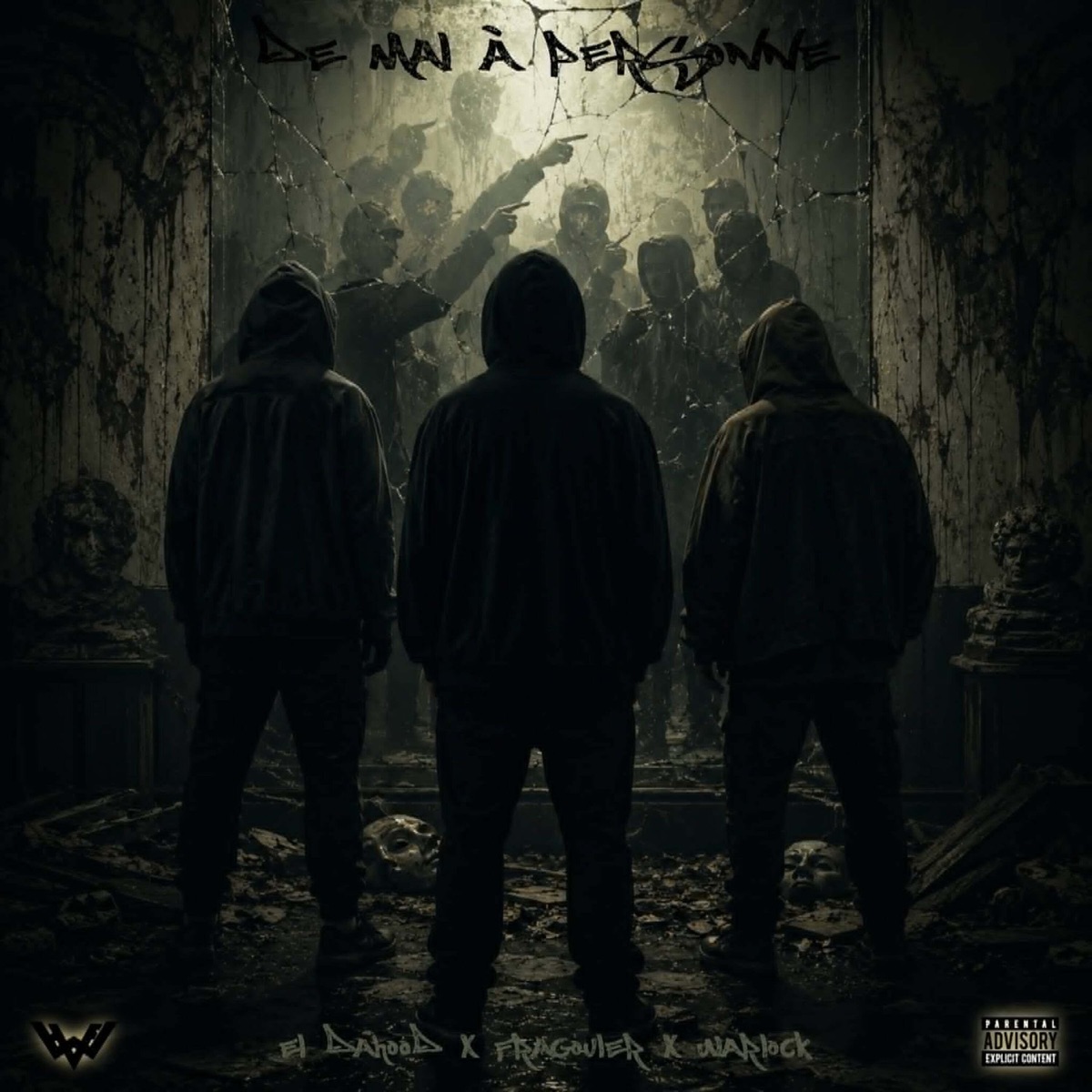 De Mal À Personne (feat. Fragouler & Warlock) - Single by EL DAHOOD album cover