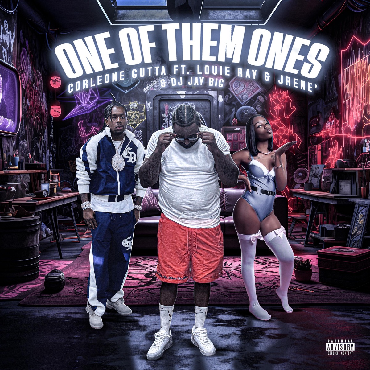 One Of Them Ones (feat. Louie ray & JRene’) - Single by Corleone Gutta album cover