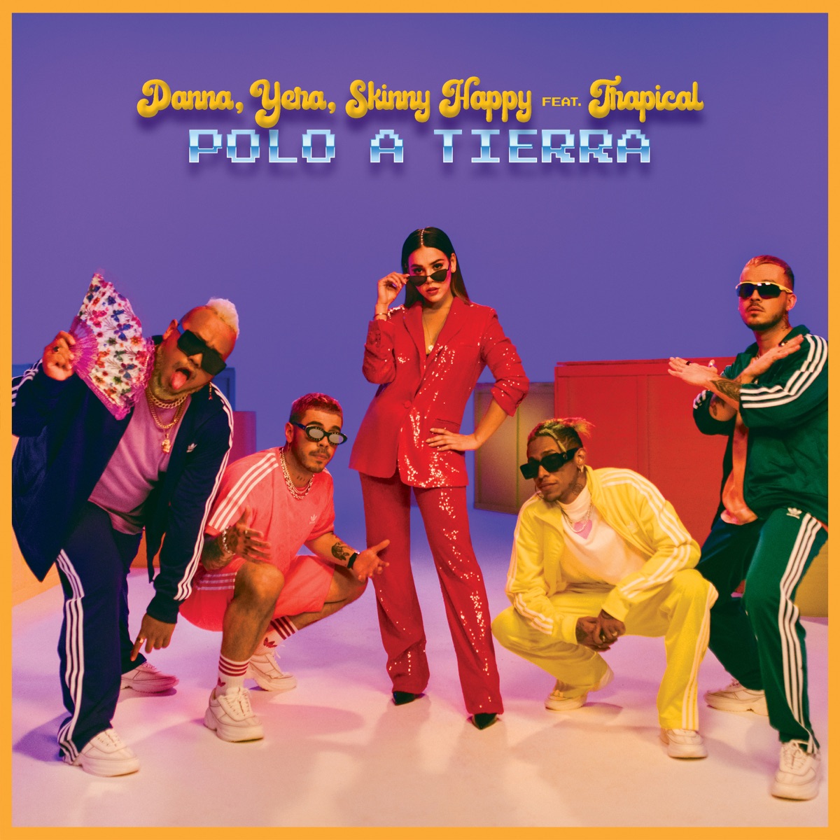 Polo A Tierra (feat. Trapical) - Single by DANNA, Skinny Happy & Yera album cover